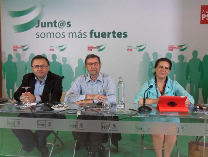 Heredia, Gracia y Torres, del PSOE, en Antequera