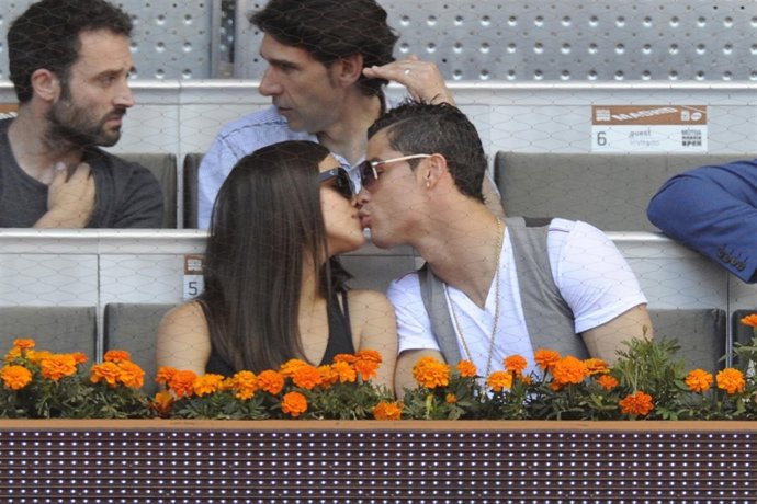 Irina Sayk y Cristiano Ronaldo