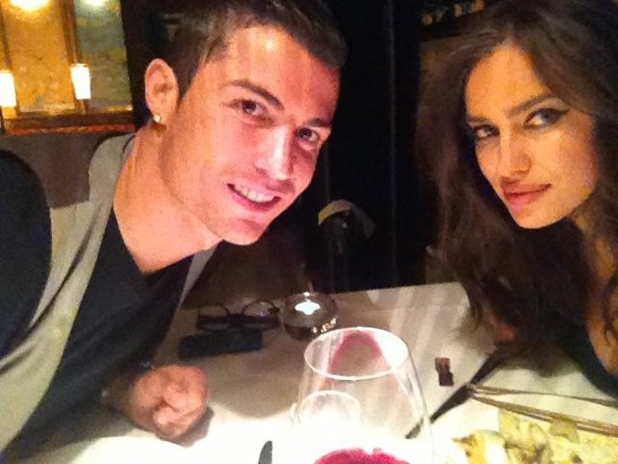 Cristiano ROnaldo e Irina