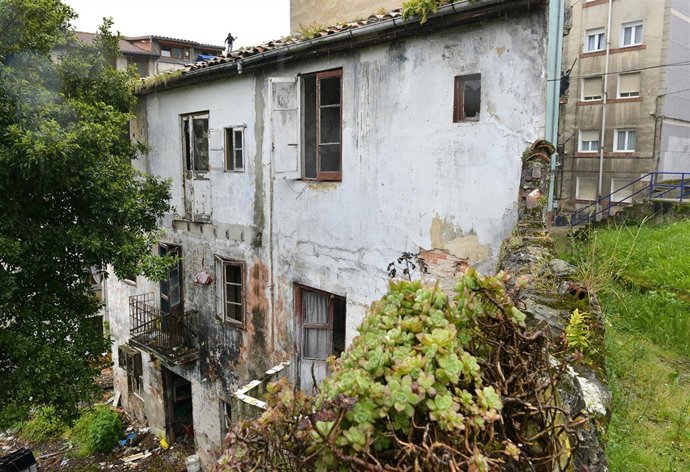 Edificio en ruina en Santander