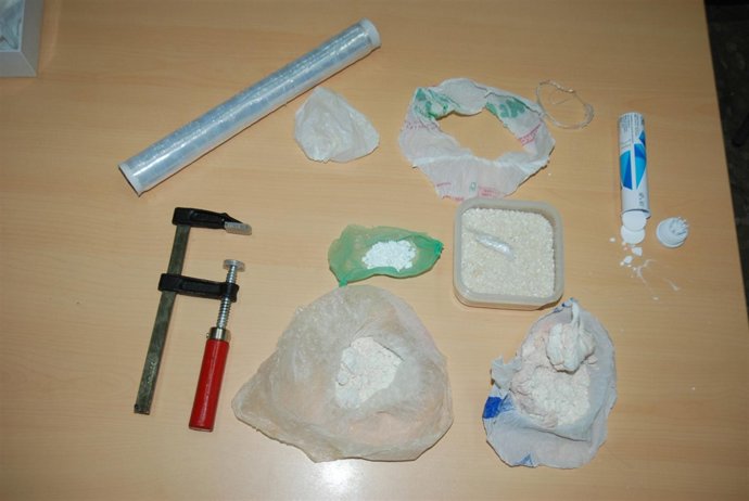 Droga Intervenida En Una Operación En Málaga