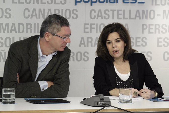 Comité ejecutivo, PP, Génova, Soraya Sáez de Santamaría, Gallardón