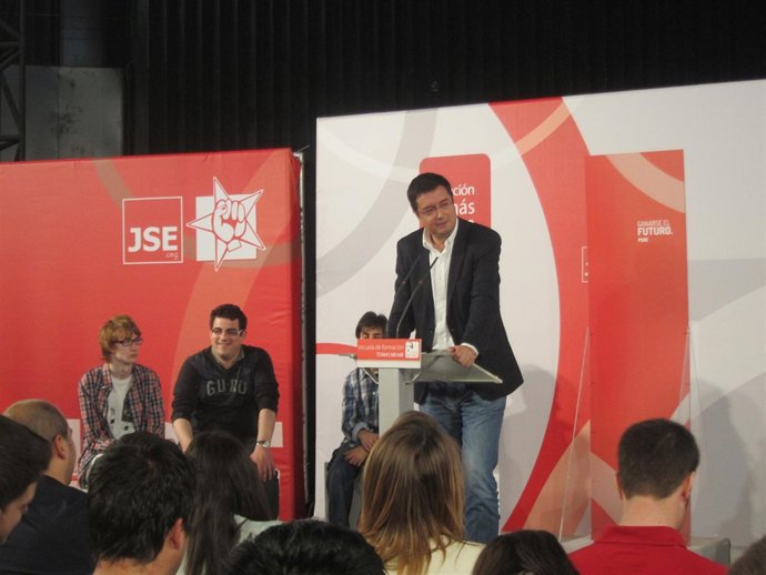 El secretario de Organización del PSOE, Óscar López.