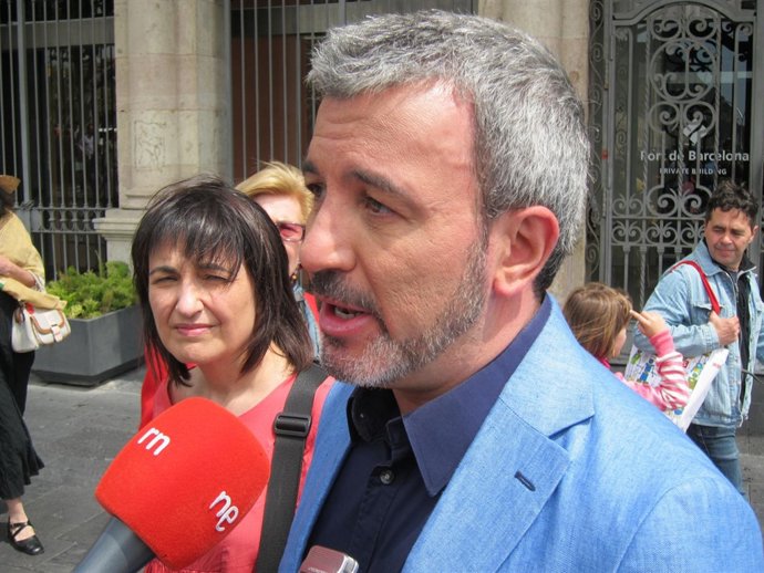 El portavoz del PSC, Jaume Collboni