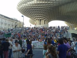 La manifestación de este domingo en Sevilla