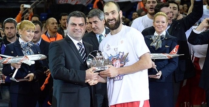 Vassilis Spanoulis, 'MVP' de la 'Final Four'