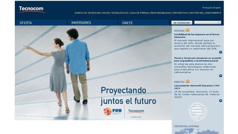 Página web Tecnocom