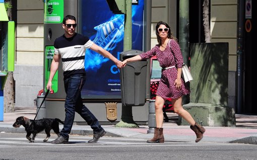 Blanca Suárez Miguel Ángel Silvestre tiernos calles de Madrid