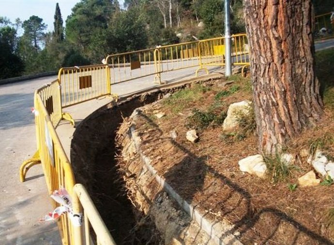 Obras de Endesa en Girona