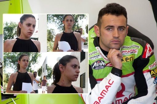 Héctor Barberá y su expareja Desireé malos tratos