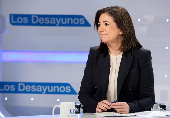La secretaria del PP de Educación e Igualdad, Sandra Moneo