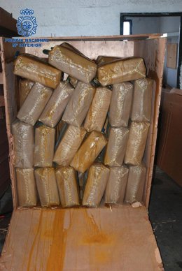 Droga intervenida en Córdoba