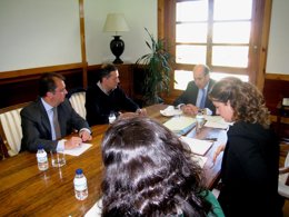 Encuentro de Fernández de Alarcón con la Fundación Federico Ozanam