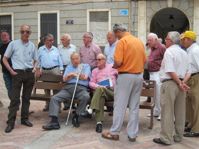 Colectivo de jubilados de Emtusa. 