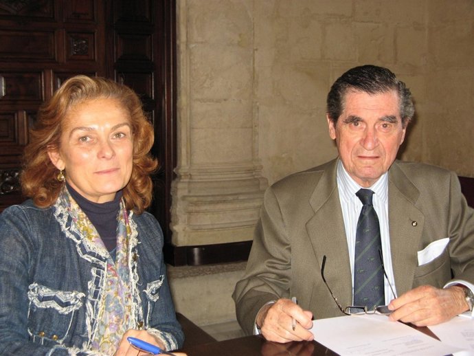 Firma del convenio con San Juan de Acre