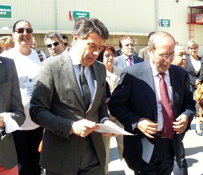 González y el alcalde de Fuenlabrada