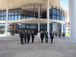 Luisa Fernanda Rudi y Gonzalo Moliner han inaugurado la Ciudad de la Justicia