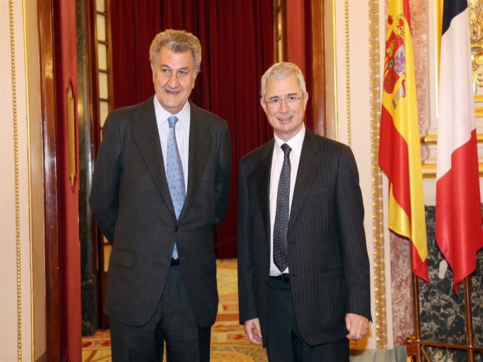 Jesús Posada y Claude Bartolone