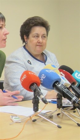 Pilar García Negro en rueda de prensa