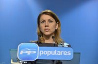 Cospedal dice que el PP sigue teniendo "más apoyos" y pide mirar las encuestas bajo el prisma del difícil momento 