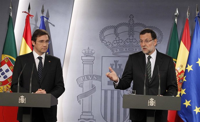 Mariano Rajoy y Passos Coelho