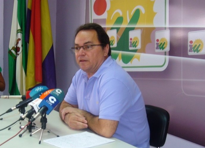 El responsable de Organización de IU de Huelva, Francisco Javier Camacho.