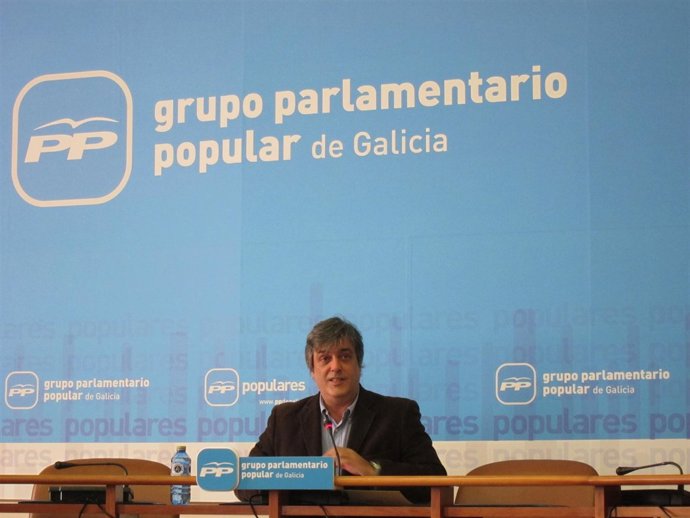 Pedro Puy, portavoz del Grupo Parlamentario del PPdeG