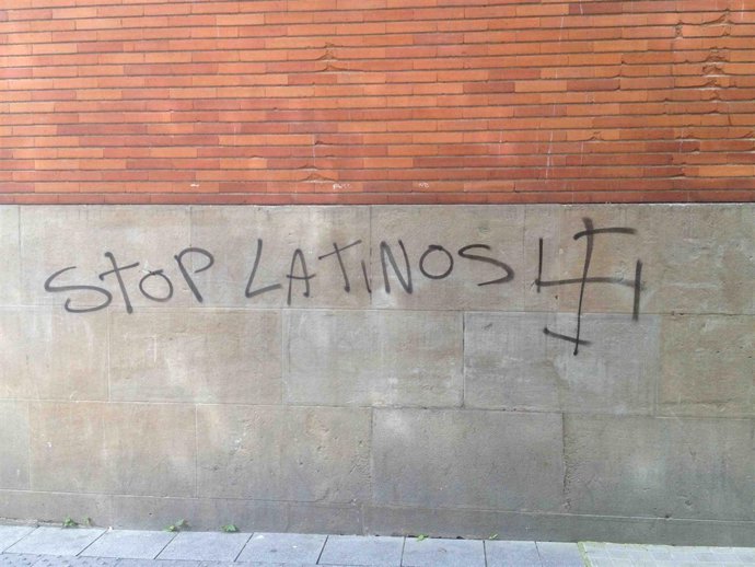 Pintadas aparecidas en Pamplona