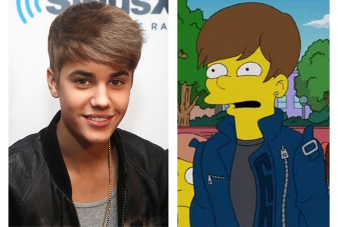 JUSTIN BIEBER LOS SIMPSON