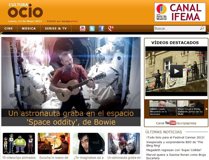 Nace CulturaOcio.Com, un nuevo rincón de cine, música, series y tendencias