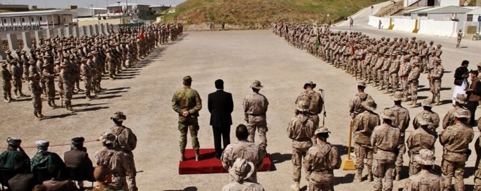 Acto de transferencia de autoridad del contingente español en Afganistán