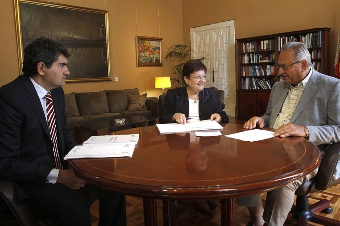 Reunión entre Diputación de Alicante y Asaja-Alicante