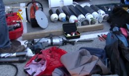 Desarticulado grupo de kosovares dedicado al robo con fuerza en bancos y empresa
