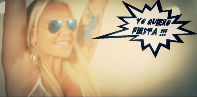 Leticia Sabater y su nuevo videoclip Yo Quiero Fiesta