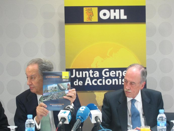 Juan Miguel Villar Mir y José Luis García LInares