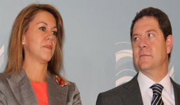 Montaje, MªDolores de Cospedal y Page 