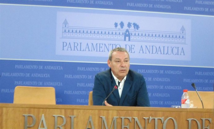 El portavoz del PSOE-A en el Parlamento andaluz, Francisco Álvarez de la Chica