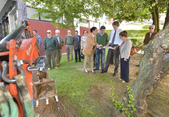 Visita a las obras de la calle Canarias