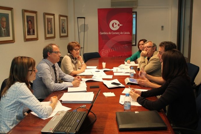 Reunión de las cámaras de comercio de Lleida, Girona, Andorra y Perpignan