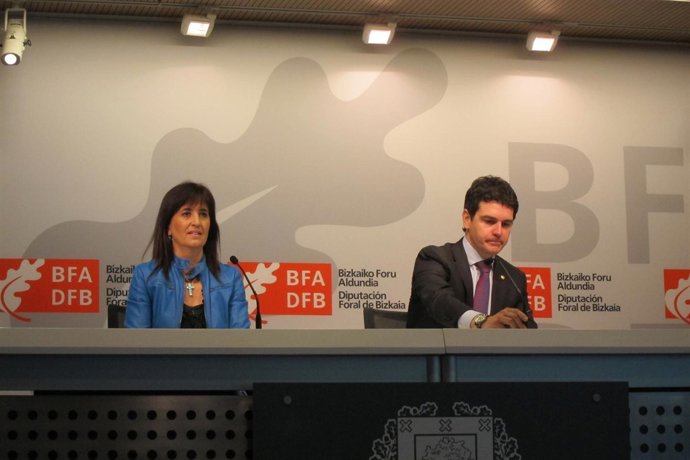 Itzaiar Garamendi y Unai Rementeria (Diputación de Bizkaia)