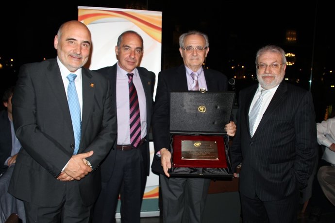 Un momento de la entrega de premios