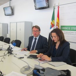 Víctor del Moral y Elisa Cruz