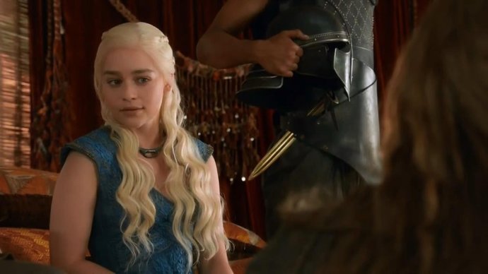 Emilia Clarke en 'Juego de Tronos'