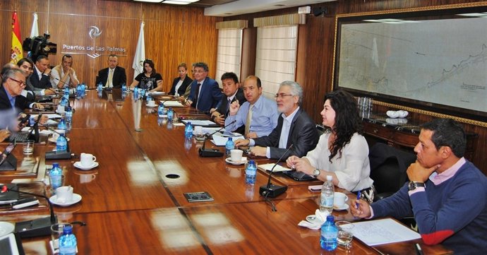 Encuentro entre Ayuntamiento de Las Palmas de Gran Canaria y Autoridad Portuaria