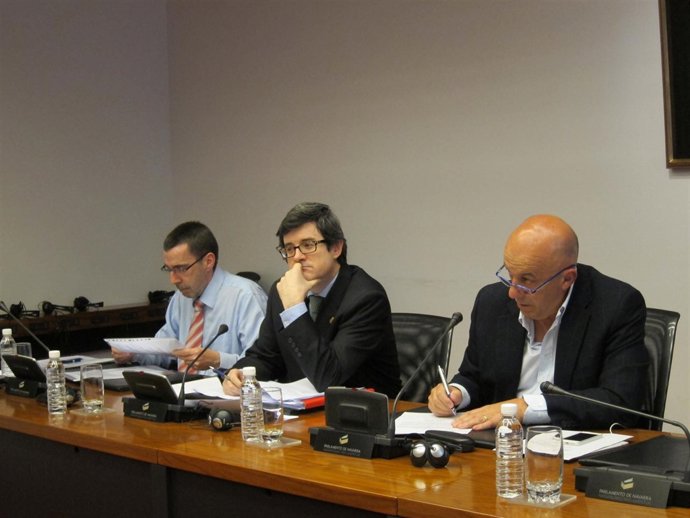 El consejero de Educación, José Iribas, en comisión parlamentaria