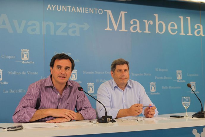 Los ediles de Marbella Félix Romero y Pablo Moro