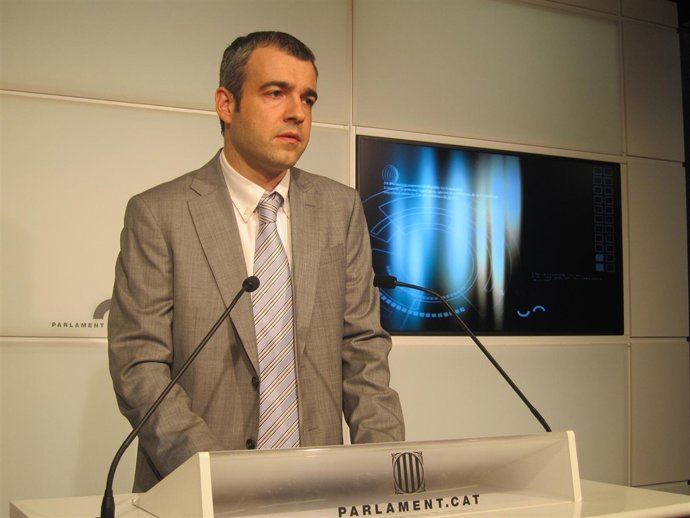 El portavoz del PSC en el Parlament Maurici Lucena