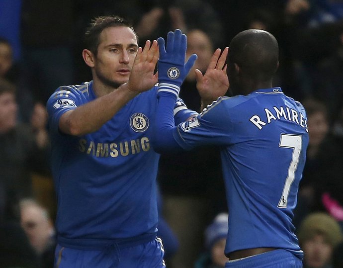 Frank Lampard y Ramires