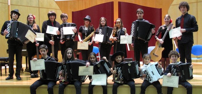 Alumnos conservatorio Jesús de Monasterio