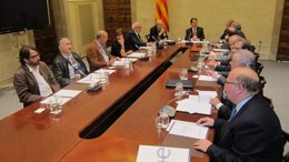 Reunión del Acuerdo Estratégico, presidida por Artur Mas